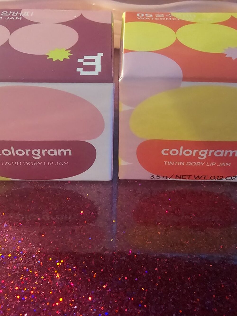 Colorgram Tintin Dory Lip Jam  Korean Hydrating Lip Balm 3.5g Watermelon or Plum